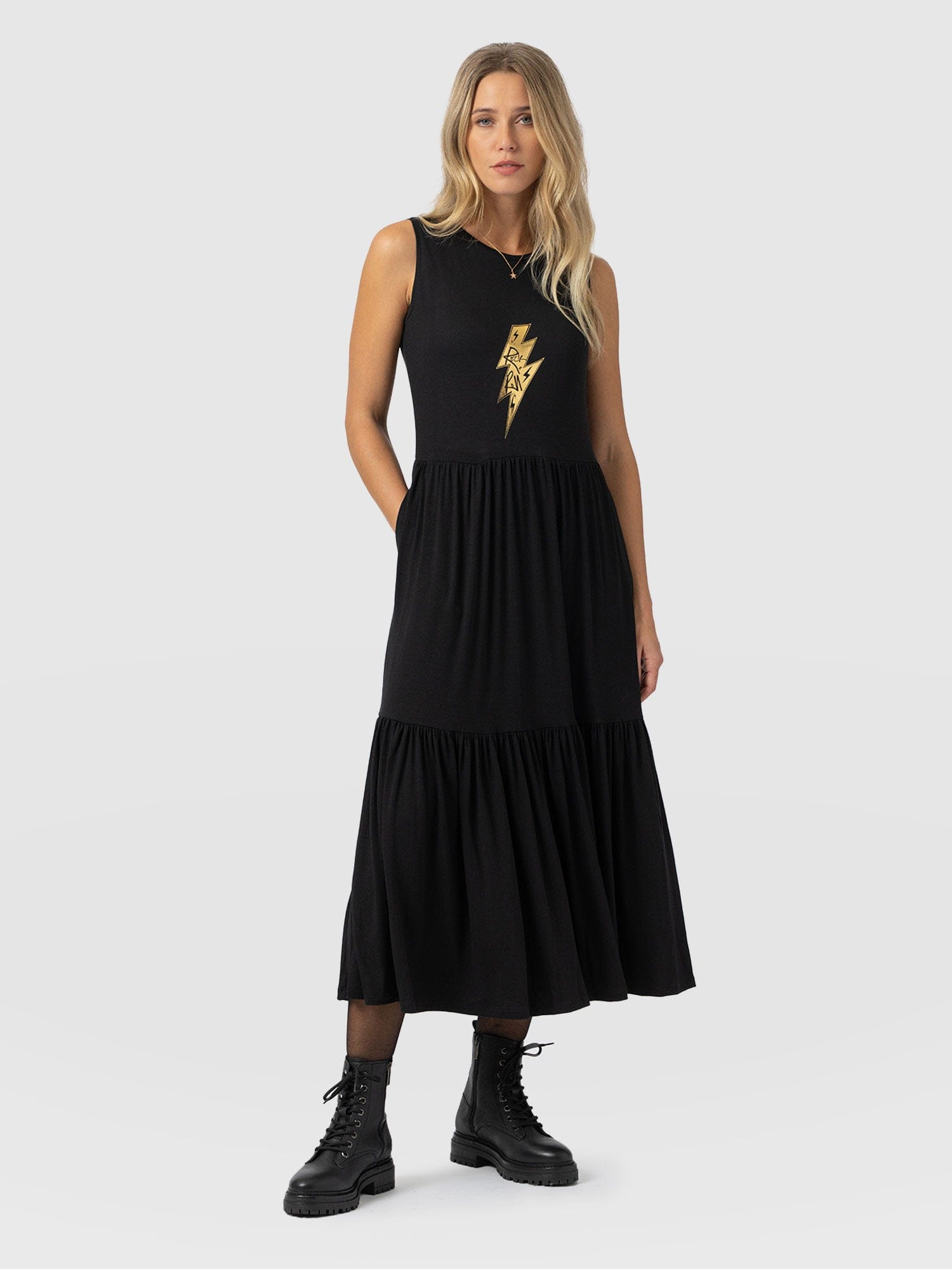 Greenwich Dress - Black Rock n Roll